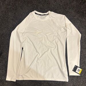Nike White Swim Shirt